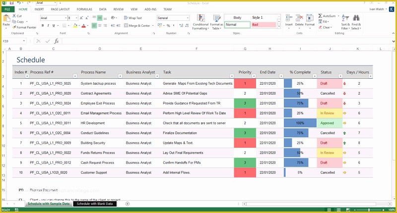 Free Business Process Template Word Of Business Process Design Templates – Ms Word Excel Visio