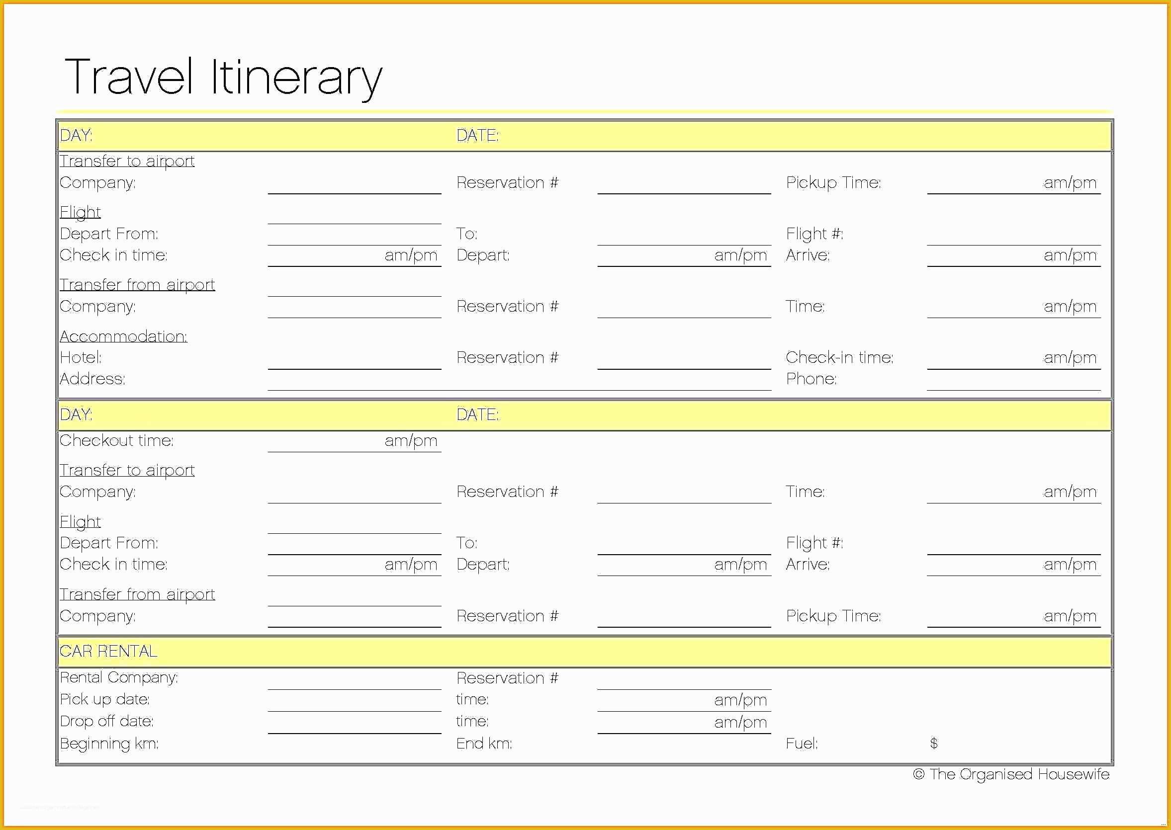 Free Business Travel Itinerary Template Of Travel Planner Template Download Bac7977b0c50 Proshredelite