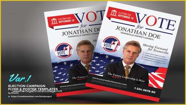 Free Campaign Flyer Template Of 21 Political Flyer Templates Psd Ai Illustrator Download