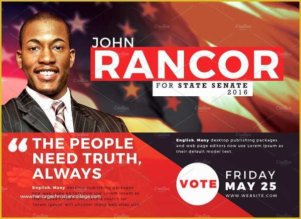 Free Campaign Flyer Template Of 23 Political Flyer Templates Free & Premium Download