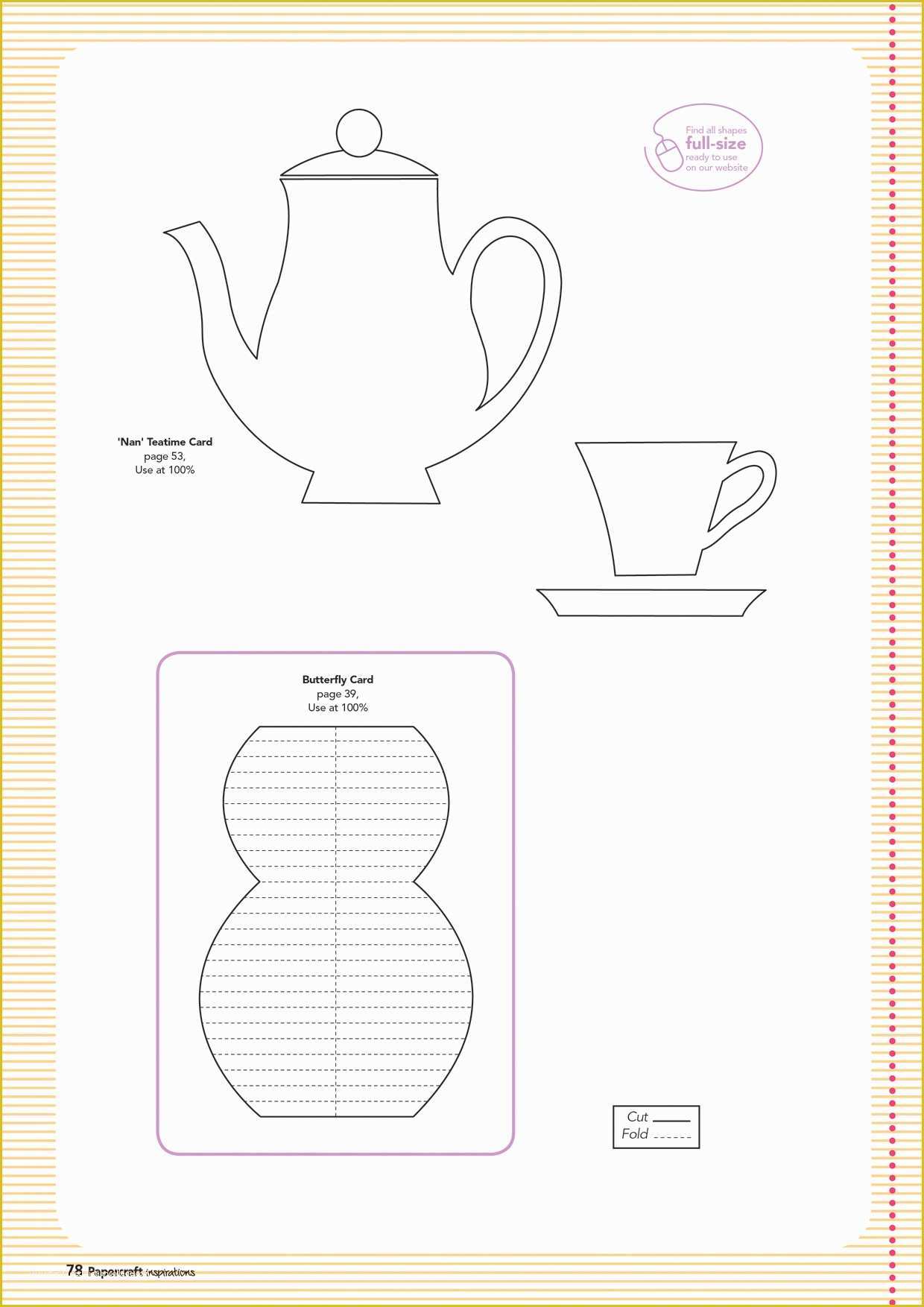 Free Card Making Templates Of Free Card Making Templates From Papercraft Inspirations