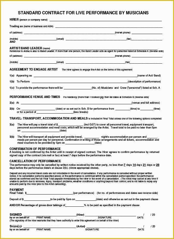 Free Caregiver Contract Template Of Live In Caregiver Employer Employee Contract Template