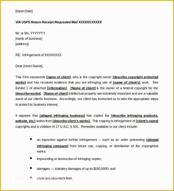 Free Cease and Desist Letter Template for Slander Of Cease and Desist Letter Template 16 Free Sample Example