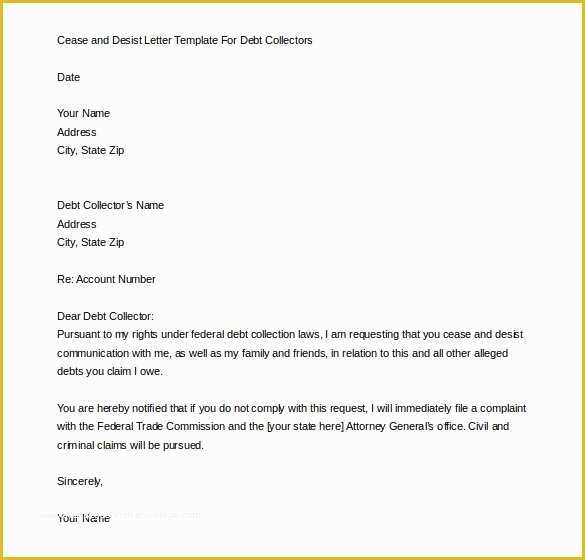 Free Cease and Desist Letter Template for Slander Of Cease and Desist Template Beepmunk