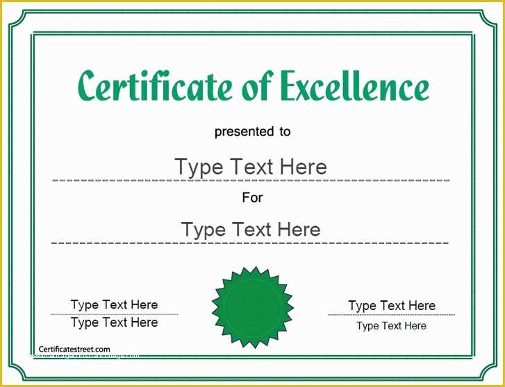 Free Certificate Of Excellence Template Of 40 Best Images About Business Certificates