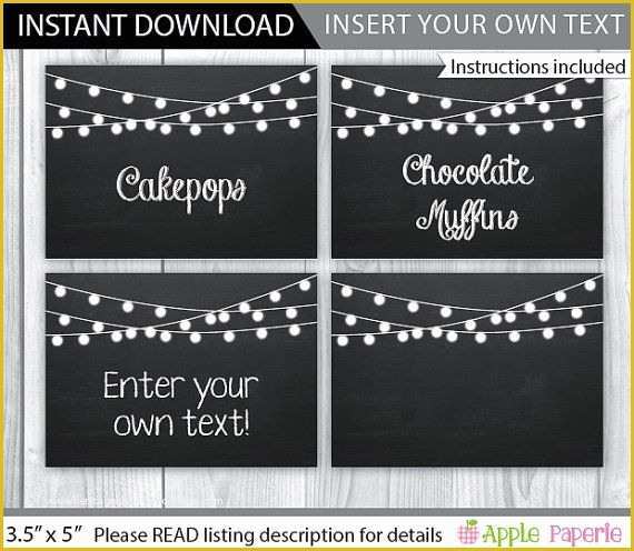 Free Chalkboard Template Of Chalkboard Food Labels Chalkboard Food Signs