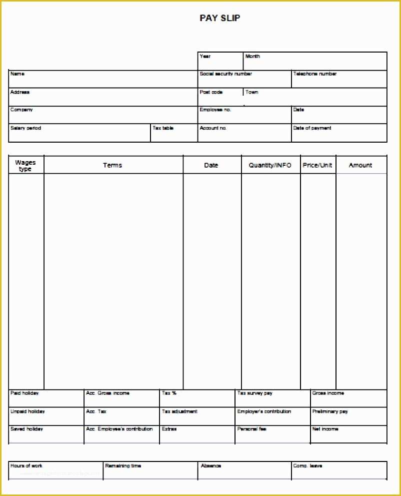 Free Check Stub Template Excel Of 9 Free Paystub Template Excel Download Exceltemplates