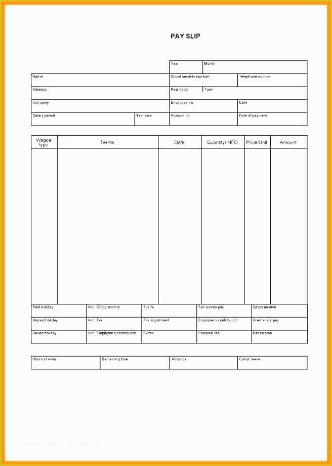 Free Check Stub Template Excel Of Floridaframeandart