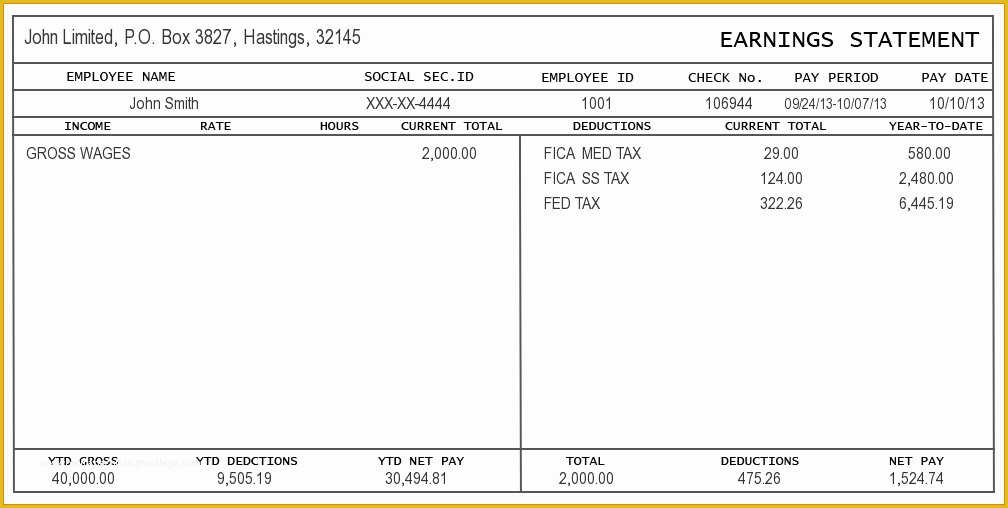 Free Check Stub Template Printables Of Free Check Stub Template Printables