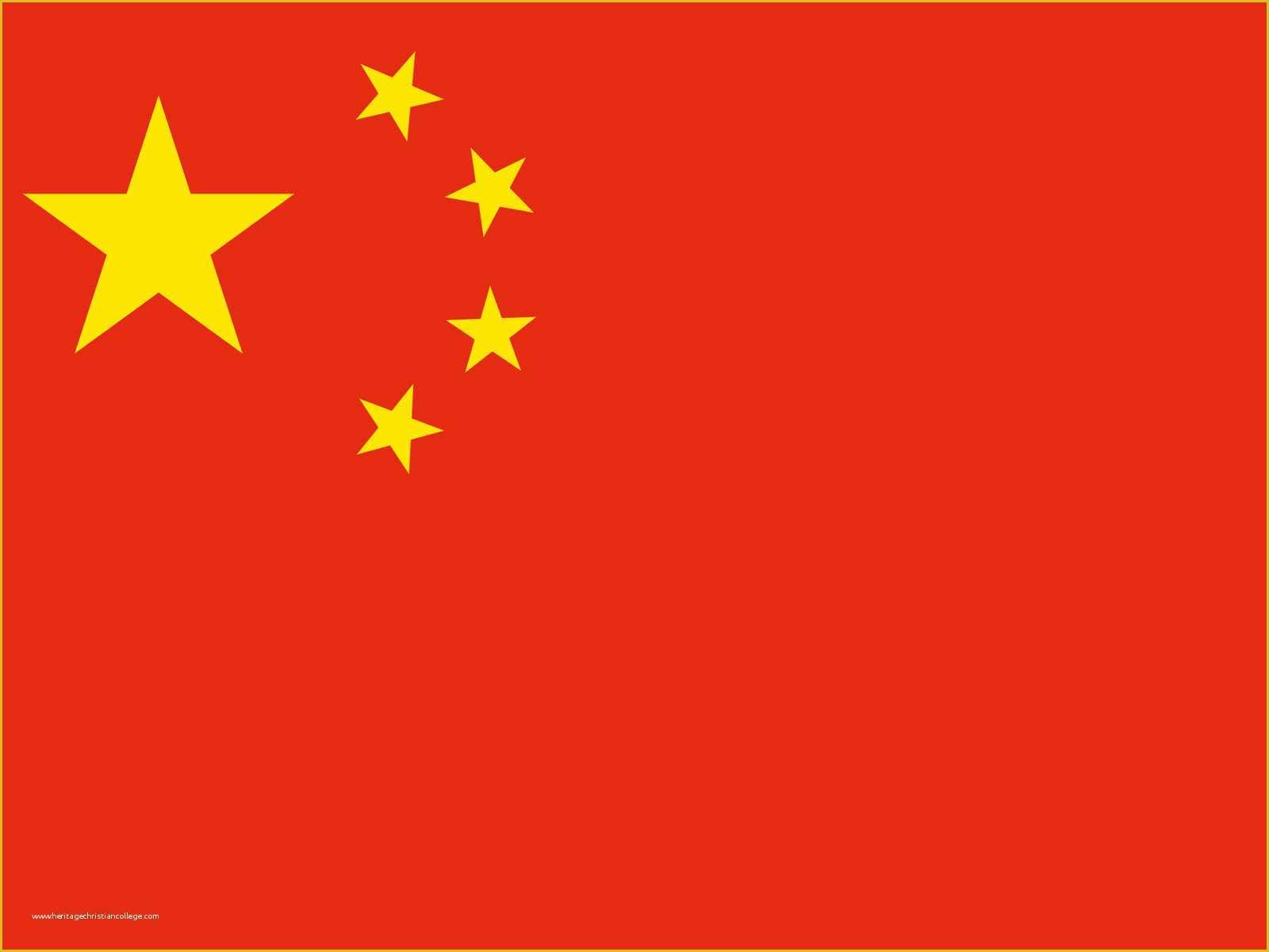 Free Chinese Powerpoint Templates Of China Flag Backgrounds