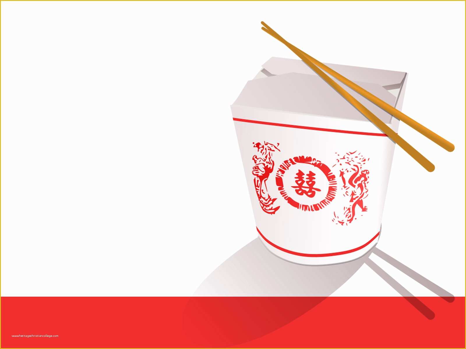 Free Chinese Powerpoint Templates Of Chinese Fast Food Feed Backgrounds