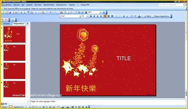 Free Chinese Powerpoint Templates Of Chinese New Year Powerpoint Template