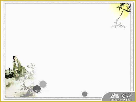 Free Chinese Powerpoint Templates Of Ink Classical Chinese Style Ppt Template [ppt]