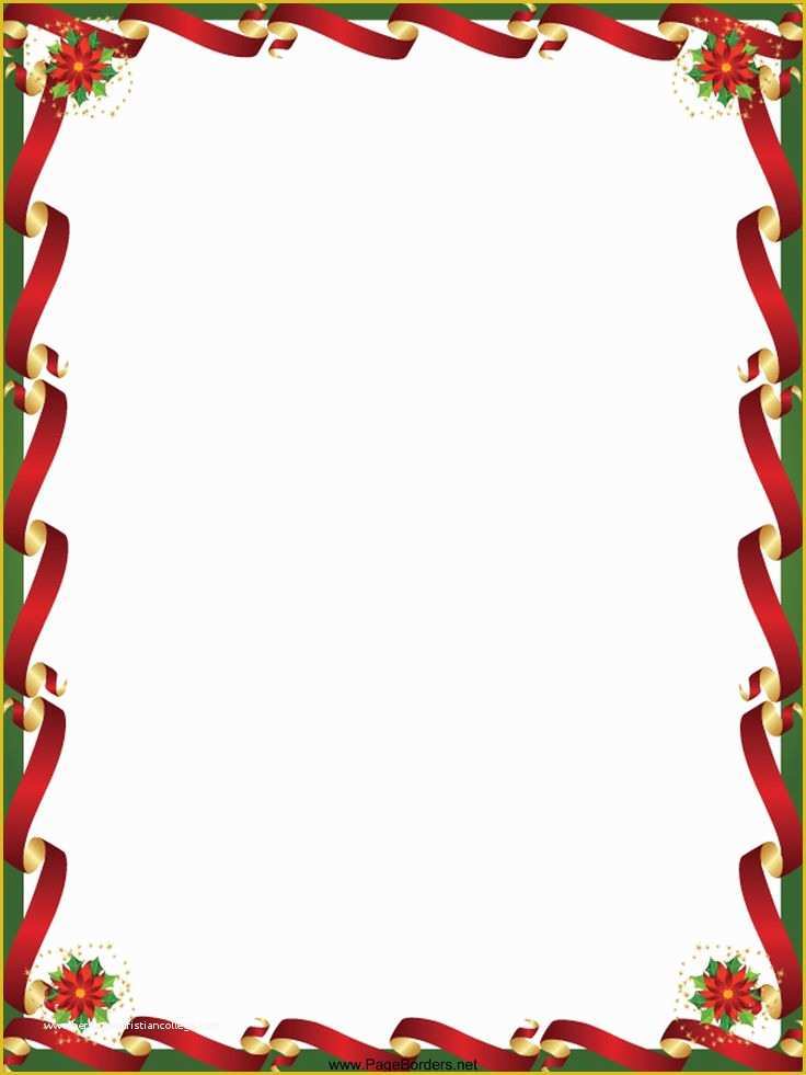 Free Christmas Border Templates Of 148 Best Images About Board On Pinterest