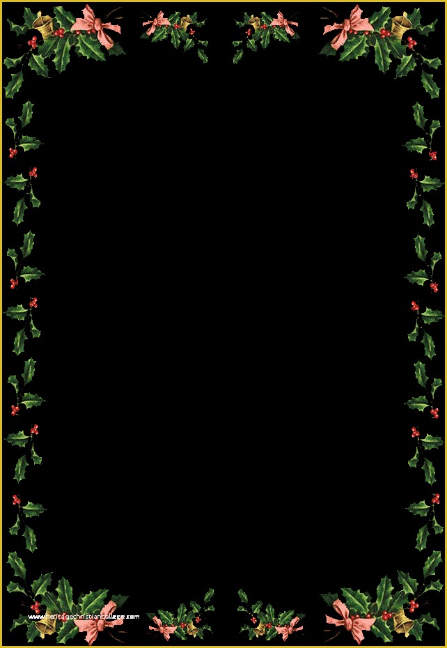 Free Christmas Border Templates Of Free Christmas Borders