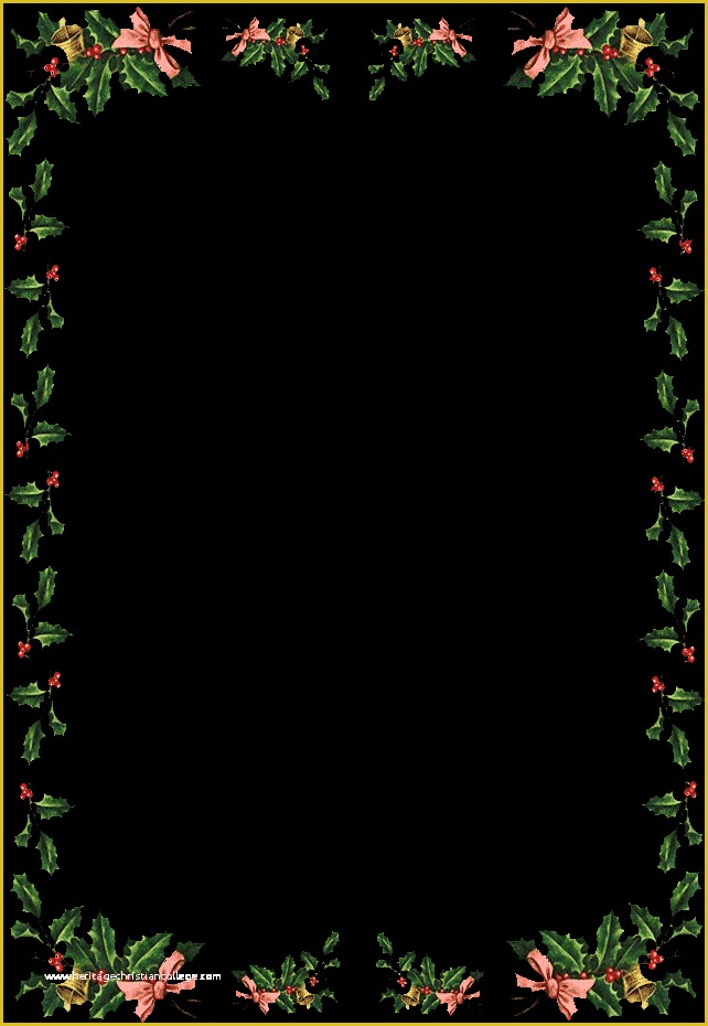 Free Christmas Border Templates Of Free Christmas Borders