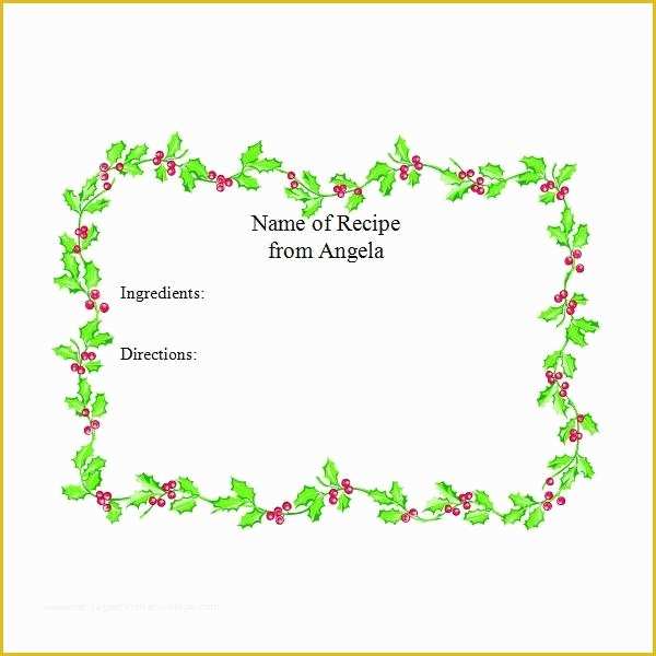 Free Christmas Border Templates Of Holiday Border Templates For flyer-border-templates-free-printable-templates