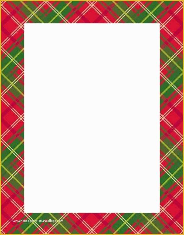 Free Christmas Border Templates Of Printable Christmas Borders Landscape and Frames Best Free