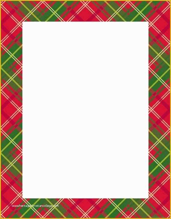 christmas border templates for pages