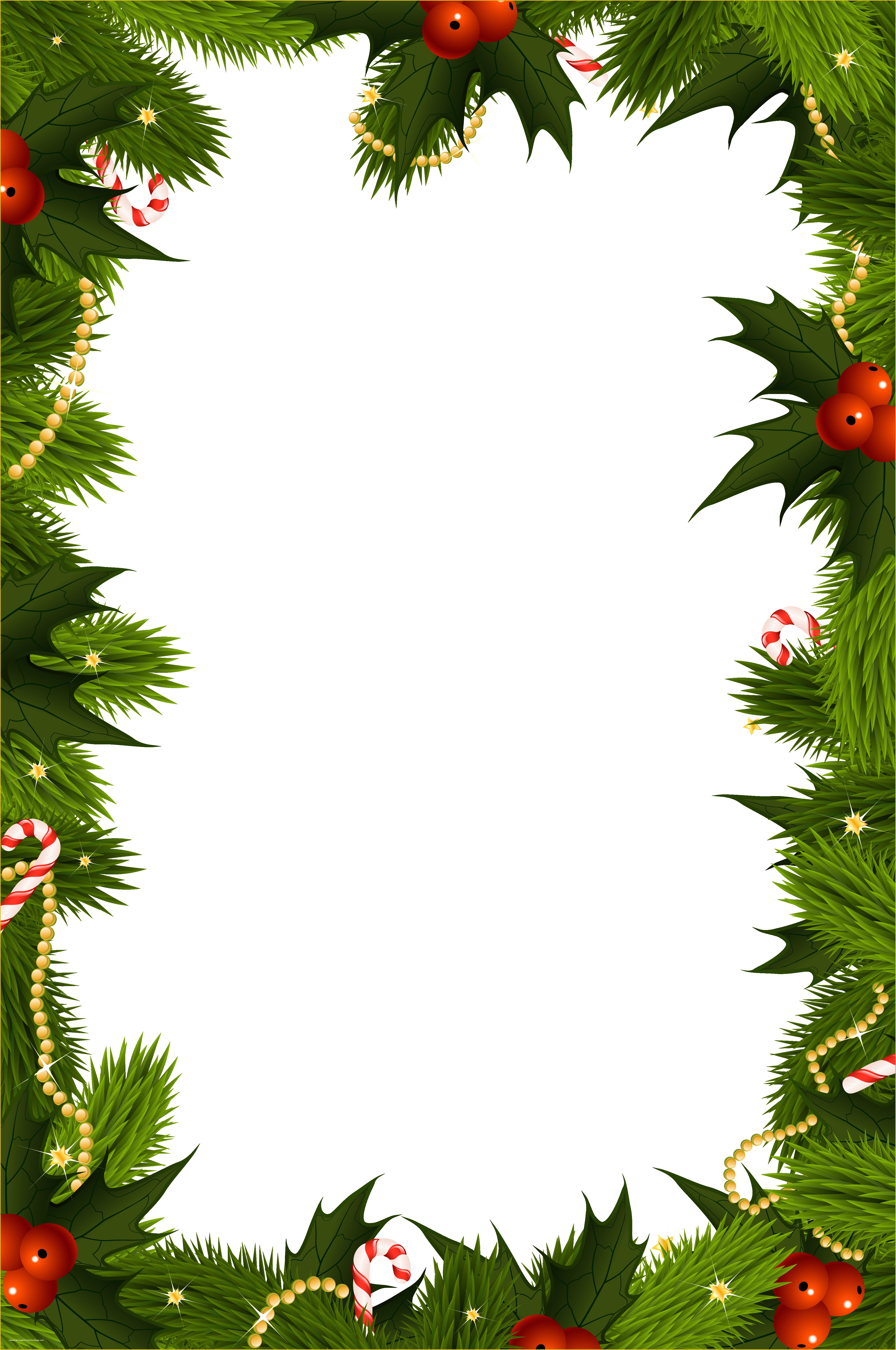 Free Christmas Border Templates Of Transparent Christmas Border – Happy Holidays