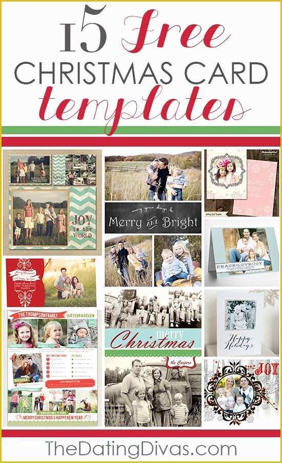 Free Christmas Card Templates for Photographers Of 1000 Ideas About Christmas Card Templates On Pinterest