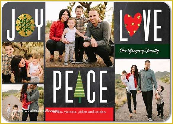 Free Christmas Card Templates for Photographers Of 150 Christmas Card Templates – Free Psd Eps Vector Ai