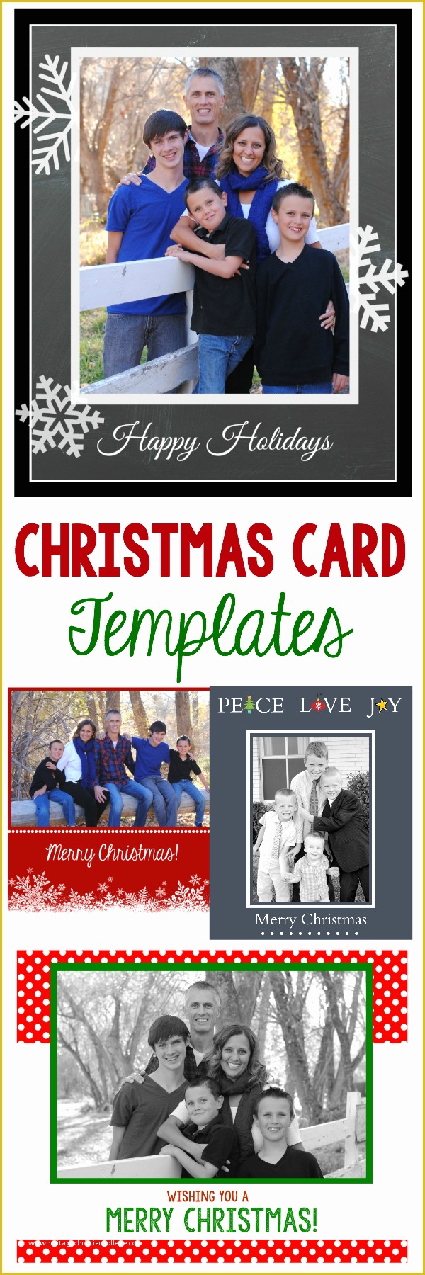 Free Christmas Card Templates for Photographers Of 50 Free Holiday Card Templates Moritz Fine Designs