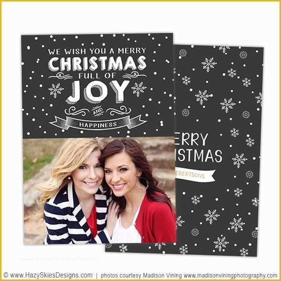 Free Christmas Card Templates for Photographers Of Christmas Card Templates for Graphers