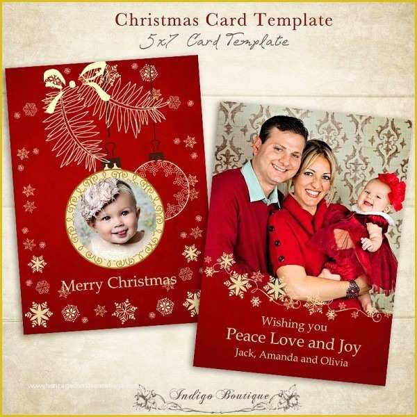 Free Christmas Card Templates for Photographers Of Christmas Card Templates for Graphers