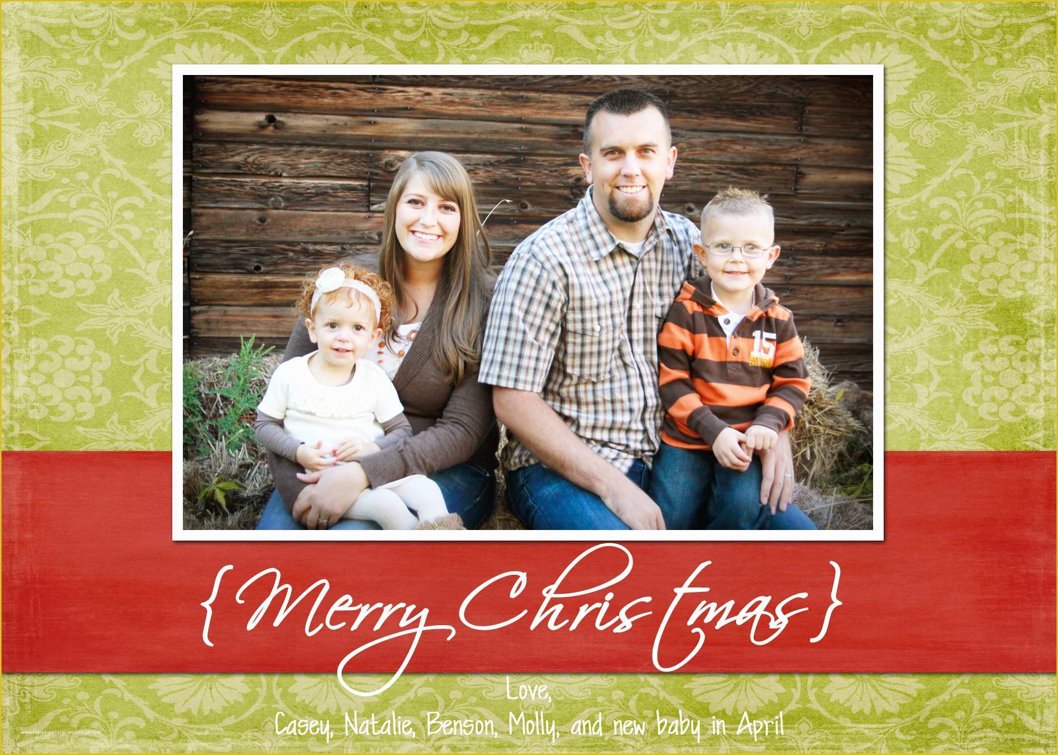Free Christmas Card Templates for Photographers Of Christmas Card Templates Free Download the Creative Mom