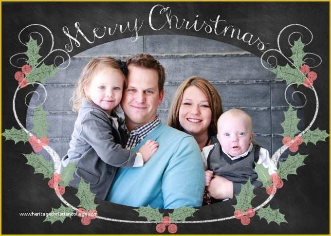 Free Christmas Card Templates for Photographers Of Free Chalkboard Christmas Card Templates Chelsea