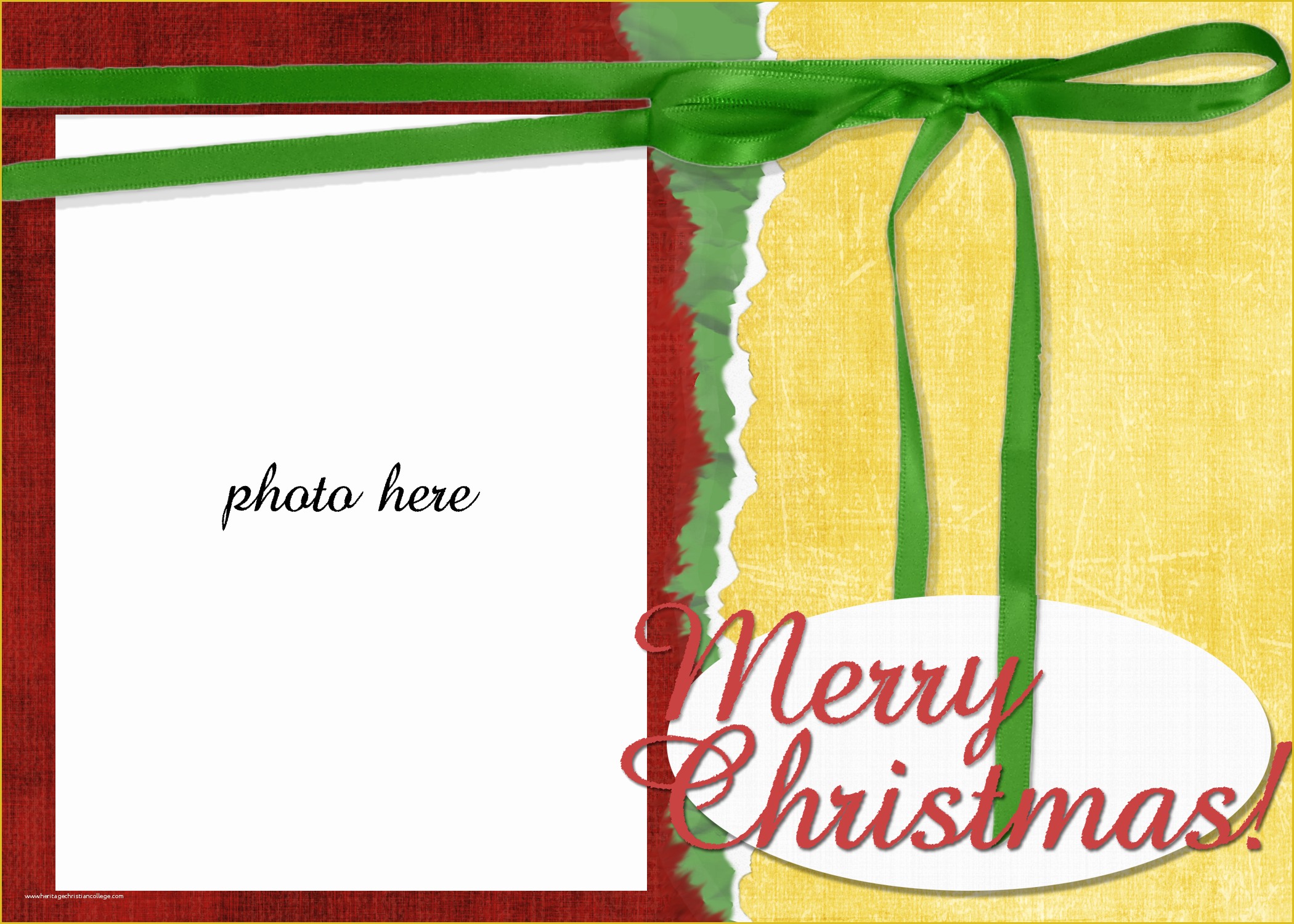 Free Christmas Card Templates for Photographers Of Free Christmas Card Templates