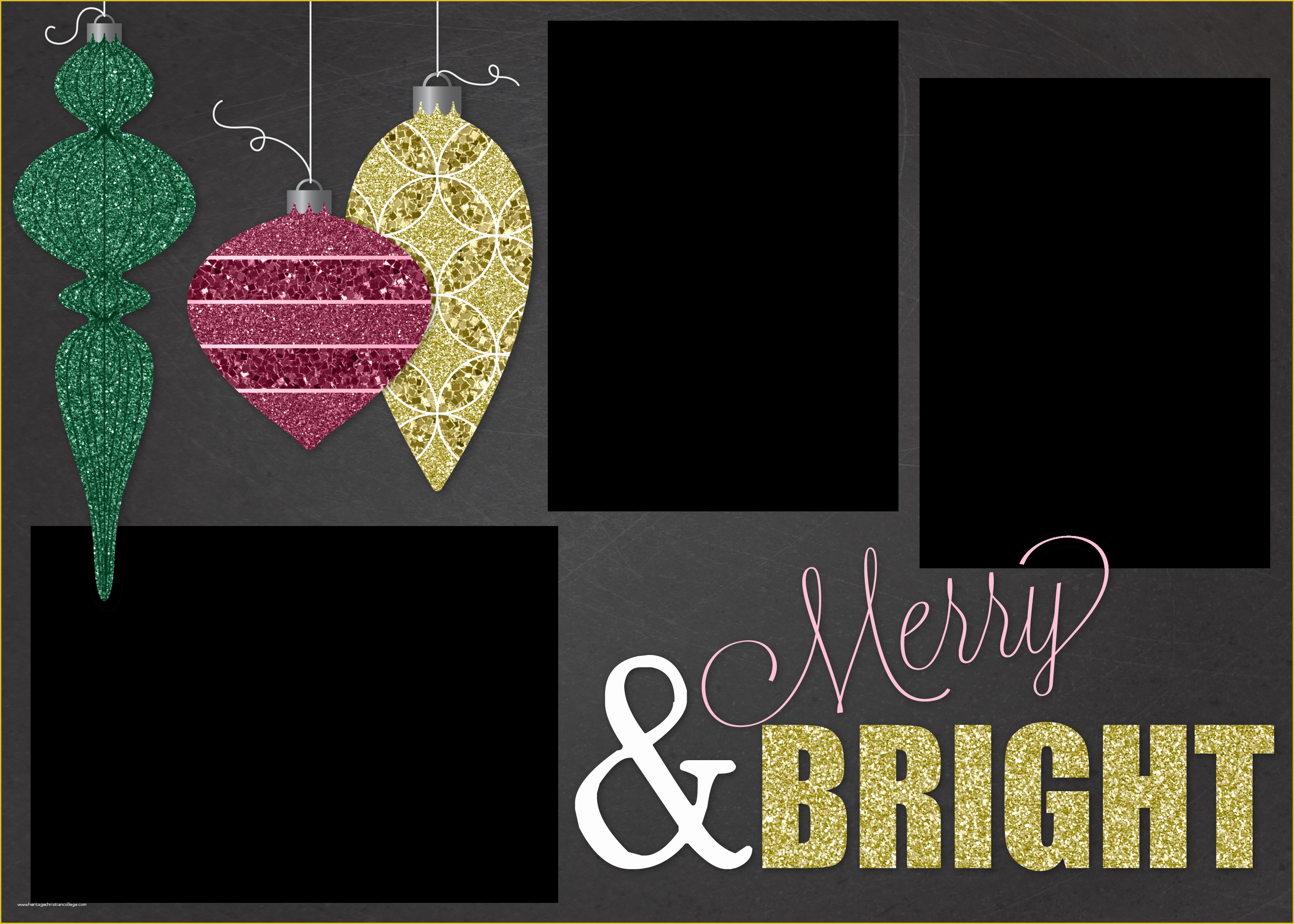 Free Christmas Card Templates for Photographers Of Free Customizable Christmas Card Template Houseful Of