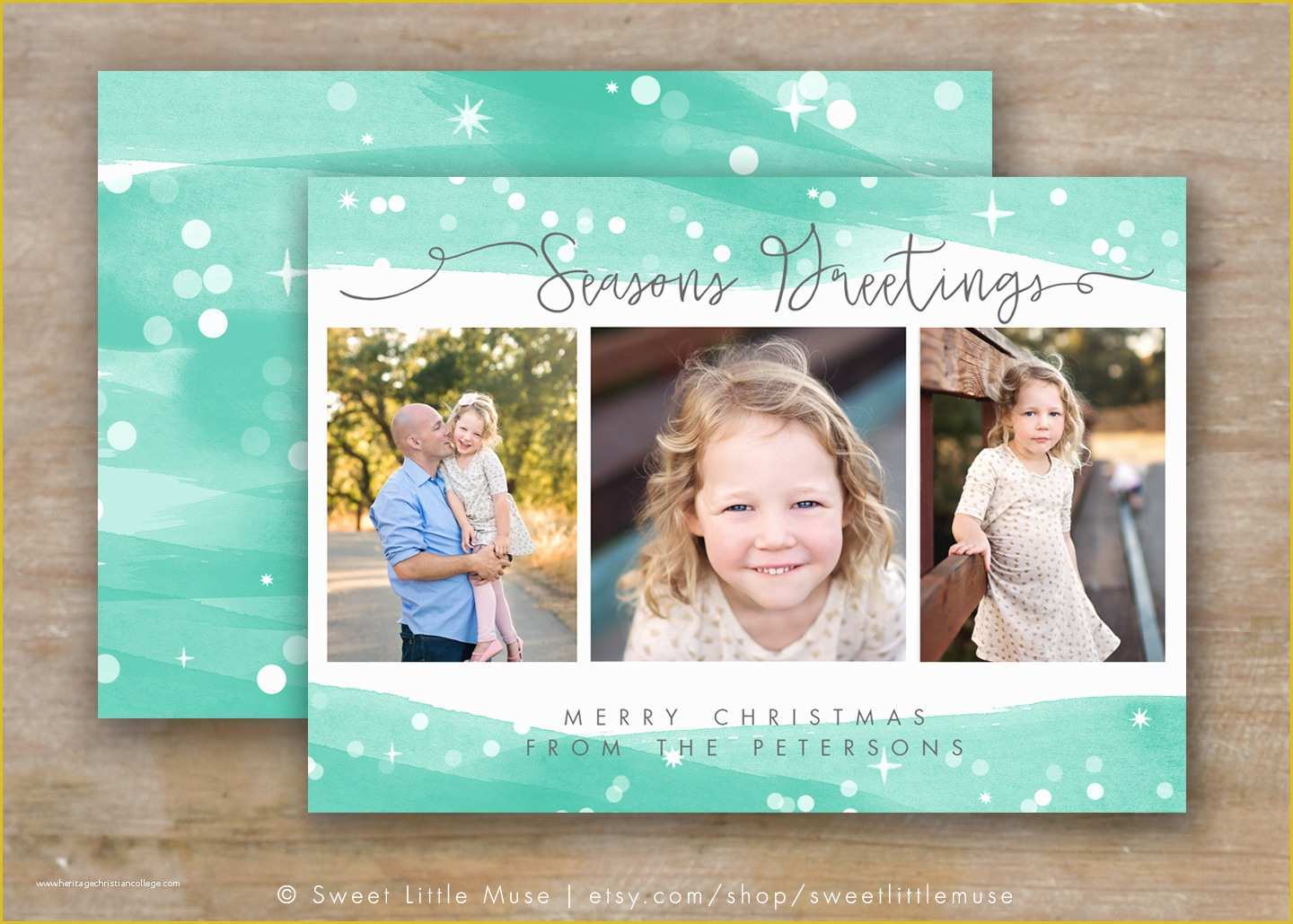 Free Christmas Card Templates for Photoshop Of Holiday Card Template Shop Card Templates On