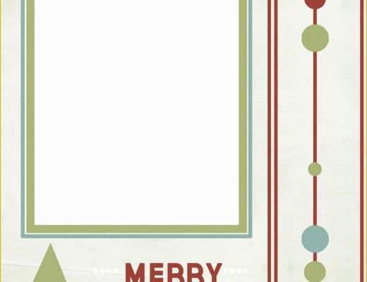 Free Christmas Card Templates for Word Of Blank Printable Christmas Cards – Happy Holidays