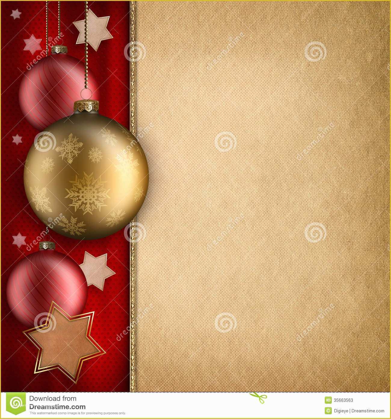 Free Christmas Card Templates for Word Of Christmas Card Template Baulbles and Stars Stock