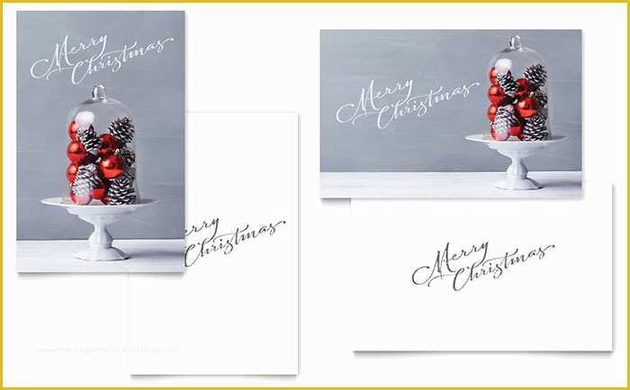 Free Christmas Card Templates for Word Of Christmas Display Greeting Card Template Word & Publisher