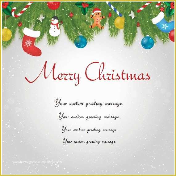 Free Christmas Card Templates for Word Of Microsoft Christmas Letter Templates Invitation Template