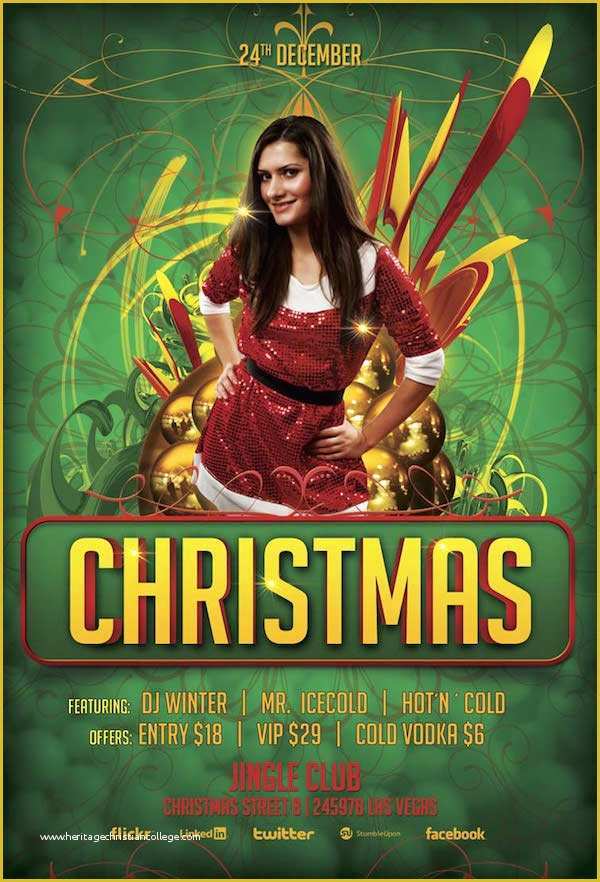 Free Christmas Flyer Templates Of 15 Best Free Christmas Flyer Templates – Neo Design