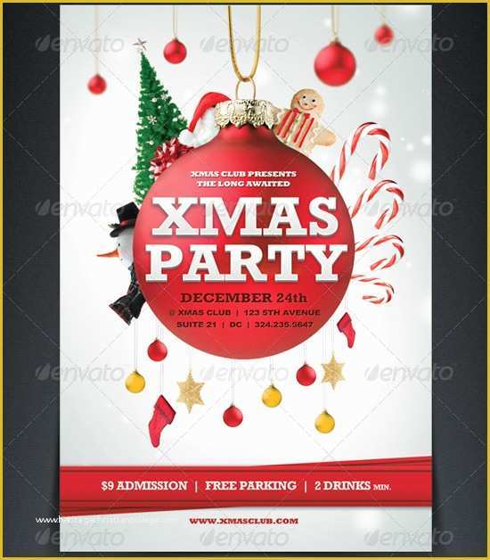 Free Christmas Flyer Templates Of 18 Free Christmas Flyer Design Templates