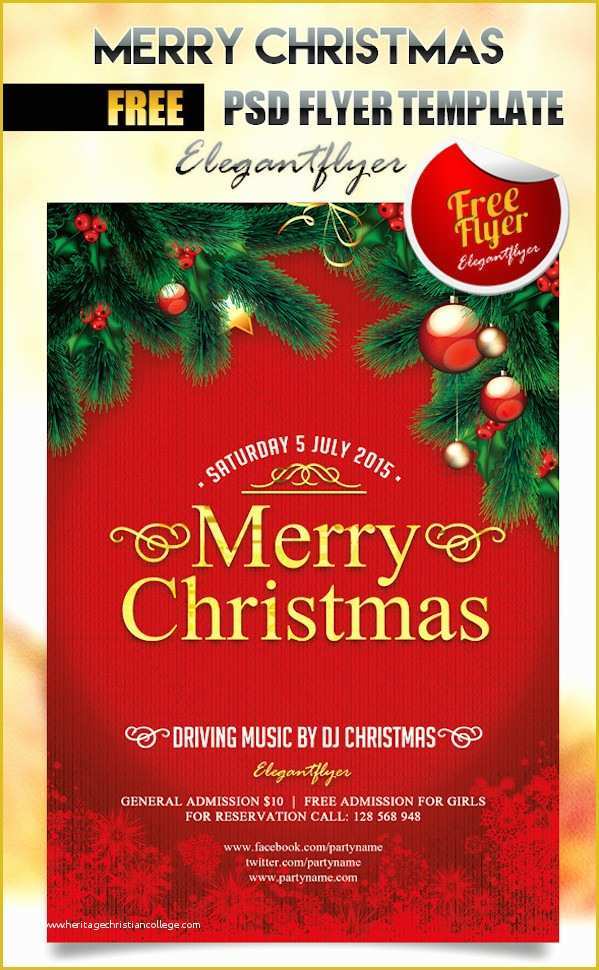 Free Christmas Flyer Templates Of Free Christmas Party Flyer Templates Stockvault Blog