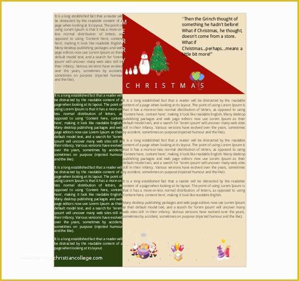 Free Christmas Newsletter Templates Of 8 Free Newsletter Templates Free Word Pdf Documents