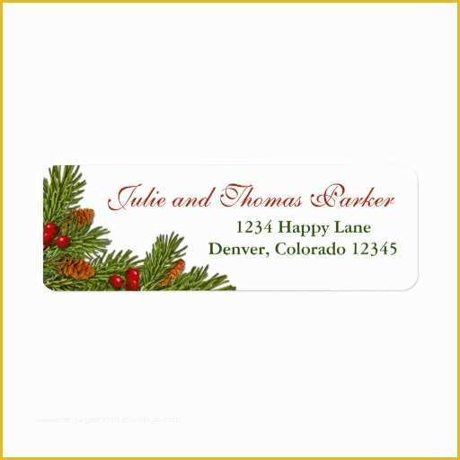 Free Christmas Return Address Label Templates 30 Per Sheet Of Avery Avery Christmas Wreath Address Label 30 Per Sheet