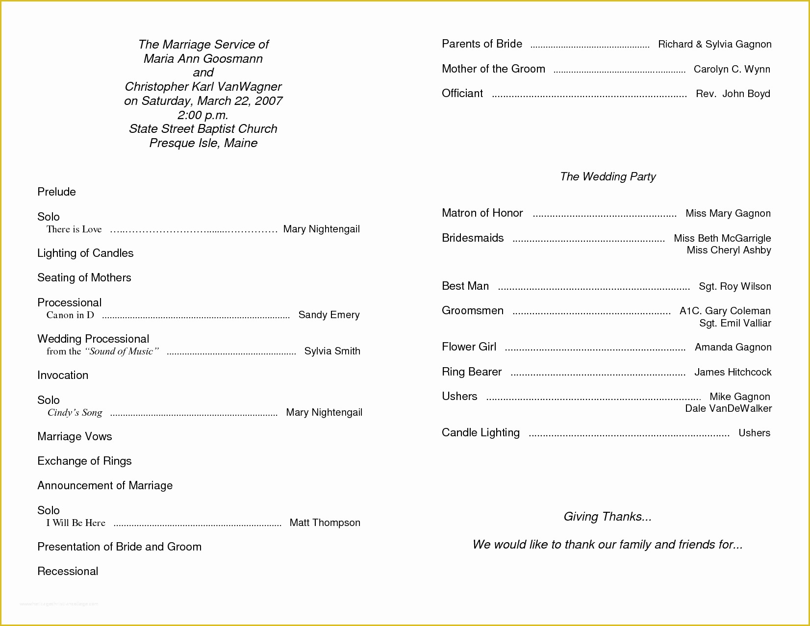 Free Church Program Template Of 11 Free Printable Church Program Templatesagenda Template