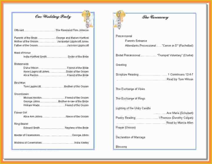 Free Church Program Template Of Free Printable Church Program Template Invitation Template