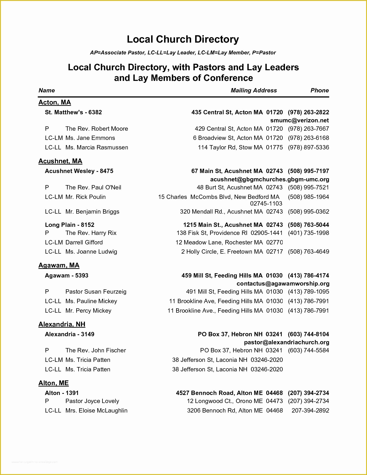 Free Church Templates Of 3 Excel Church Directory Templates Excel Xlts