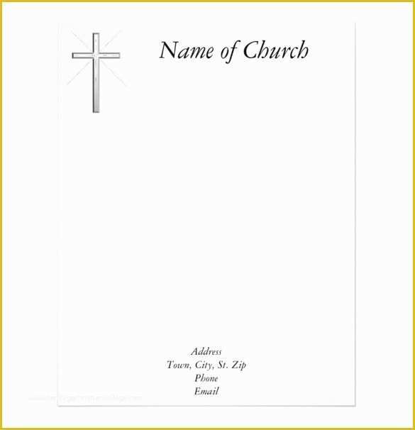 Free Church Templates Of Free Church Letterhead Templates