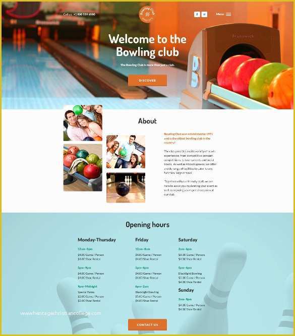 Free Club Website Templates Of 30 Best Parallax HTML5 Templates