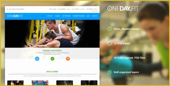 Free Club Website Templates Of 40 Best Fitness Website Templates Free Responsive themes
