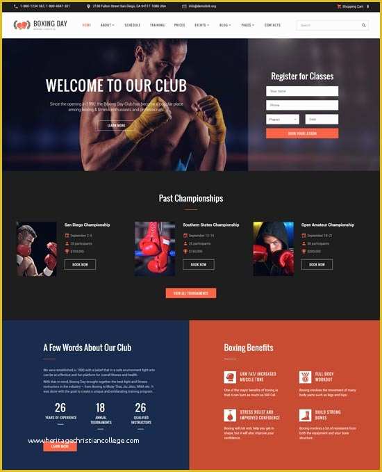 Free Club Website Templates Of 40 Best Sport Website Templates Free & Premium